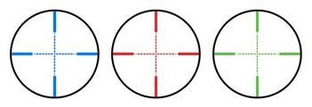 Tactical 3-9X40 Scope Illuminated Red Green Blue Reticle Picatinny Style Compatible With Rifles. - TRINITY SUPPLY INC