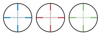Tactical 3-9X40 Scope Illuminated Red Green Blue Reticle Picatinny Style Compatible With Shotguns. - TRINITY SUPPLY INC