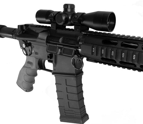 Tactical 4x32 scope Mil Dot Reticle Picatinny Style Rail Compatible With Rifles. - TRINITY SUPPLY INC