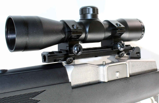 Tactical 4x32 Scope Mildot Reticle With Mount For Ruger Mini 14 and Ruger Mini 30 Rifles. - TRINITY SUPPLY INC