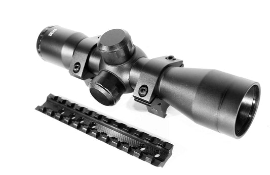 Tactical 4x32 Scope With Base Mount Adapter For Marlin 336 Rifle. - TRINITY SUPPLY INC