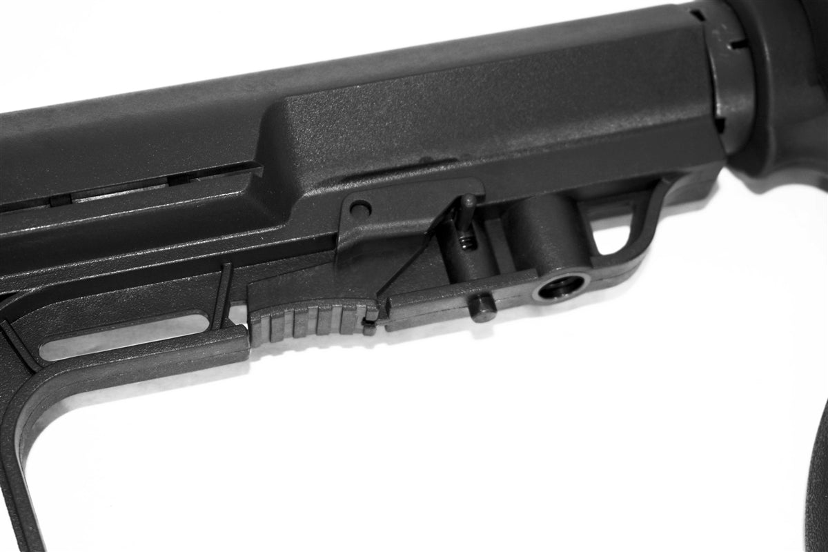 Tactical 6 Position Fury Stock For Remington 870 And H&R Pardner 1871 12 Gauge Pump. - TRINITY SUPPLY INC