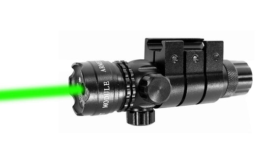 Tactical Green Dot Laser Sight Picatinny Style Rail Compatible With Rifles. - TRINITY SUPPLY INC