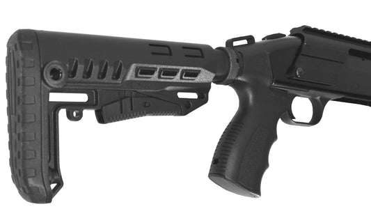 Tactical Insane Stock Compatible With Mossberg 590 shockwave 12 Gauge Pump. - TRINITY SUPPLY INC