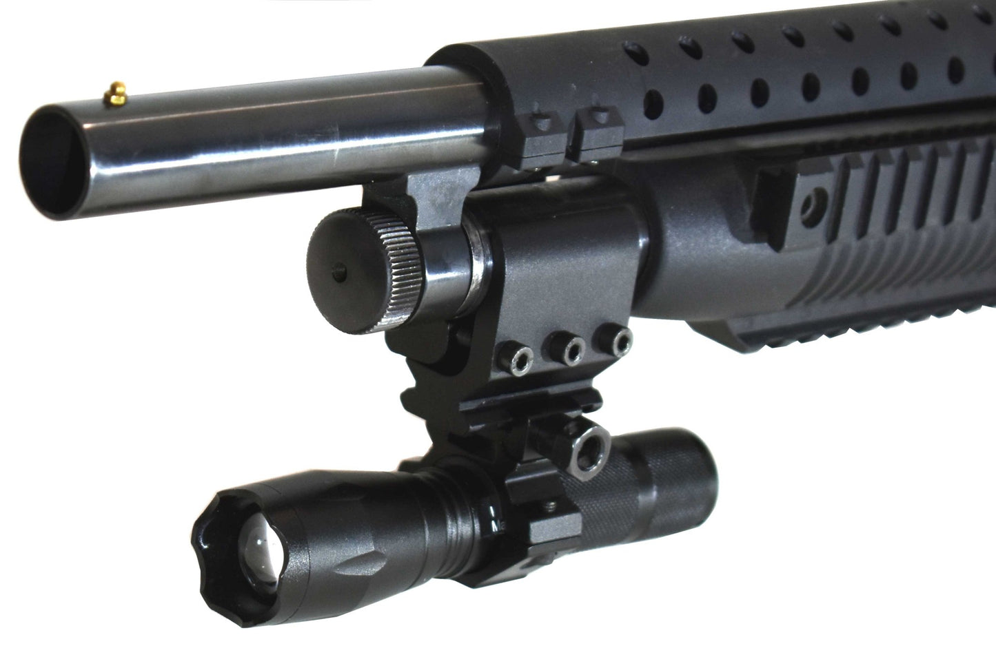 Tactical Picatinny Barrel Mount Adapter For 12 Gauge And 20 Gauge Pumps. - TRINITY SUPPLY INC