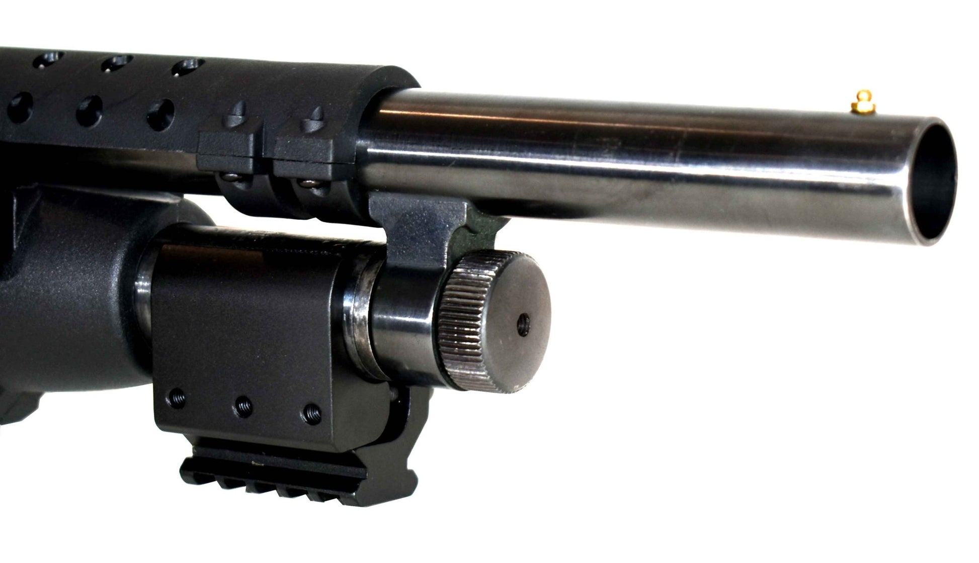 Tactical Picatinny Barrel Mount Adapter For 12 Gauge And 20 Gauge Pumps. - TRINITY SUPPLY INC