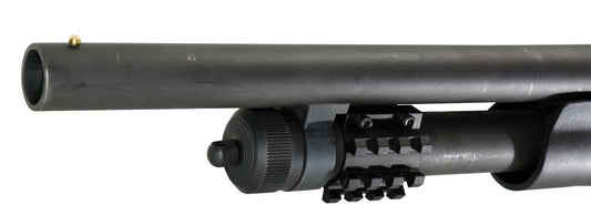 Tactical Picatinny Rail Mount Adapter for Magazine Tubes Compatible With Mossberg Maverick 88 12 Gauge Pumps. - TRINITY SUPPLY INC