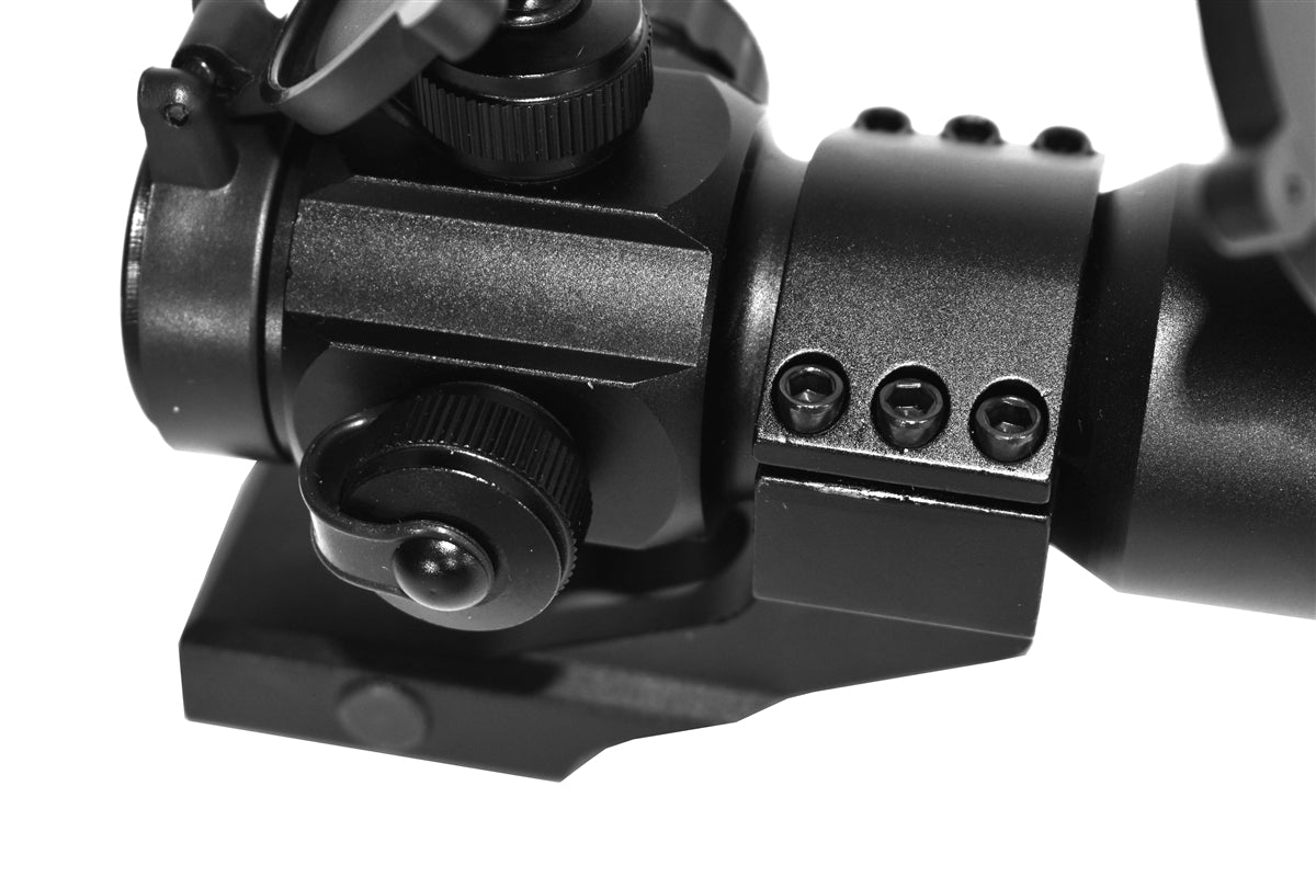 Tactical Red Green Blue Dot Sight with Trinity saddle mount for Remington 870 tac-14 12 gauge pump. - TRINITY SUPPLY INC