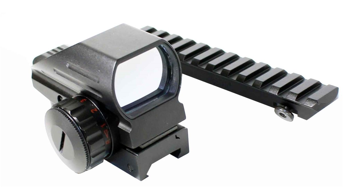 Tactical Reflex Sight With Base Mount Compatible With Ruger Mini 14 and Ruger Mini 30 Rifles. - TRINITY SUPPLY INC