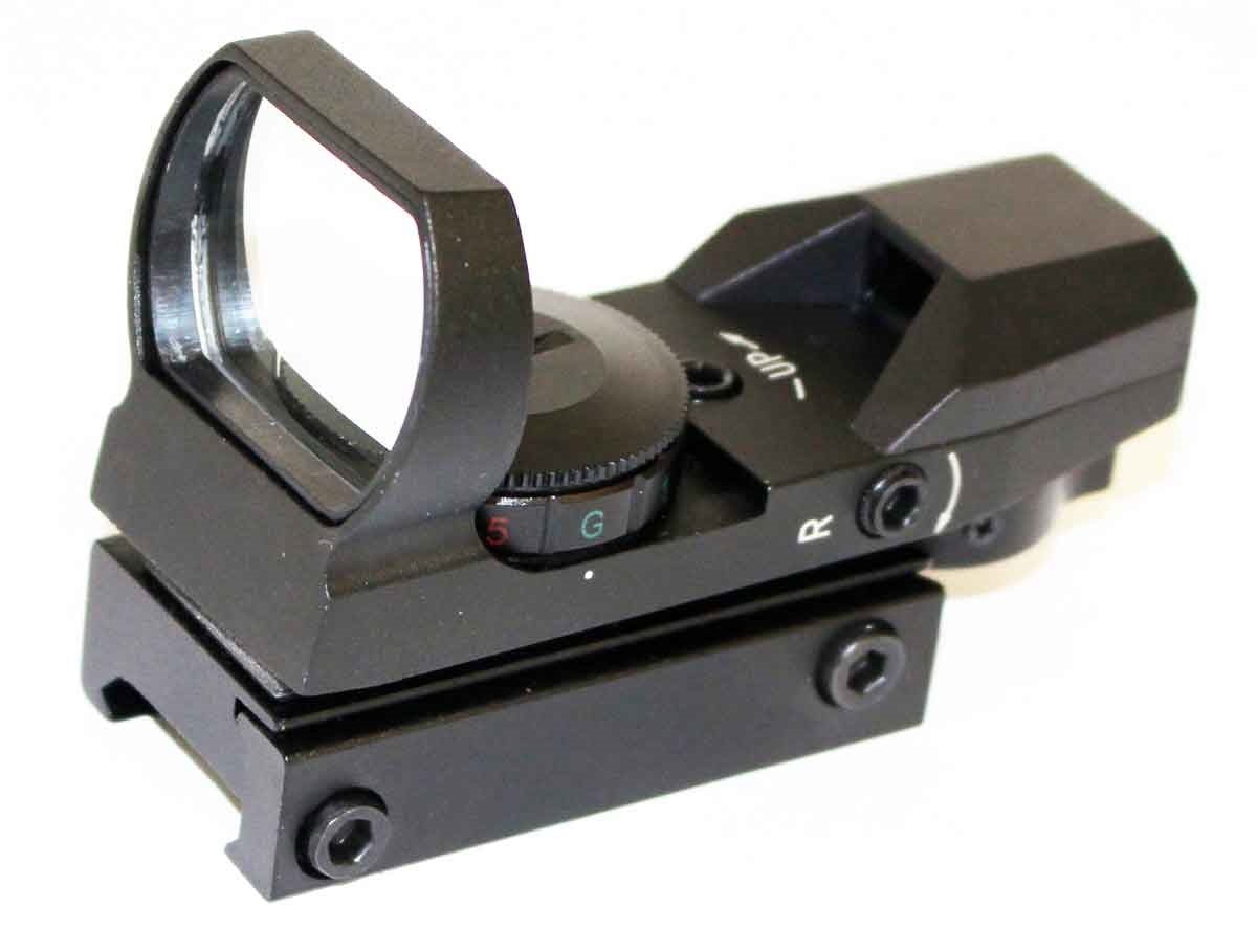 Tactical Reflex Sight With Base Mount Compatible With Ruger Mini 14 Rifles And Ruger Mini 30 Rifles. - TRINITY SUPPLY INC