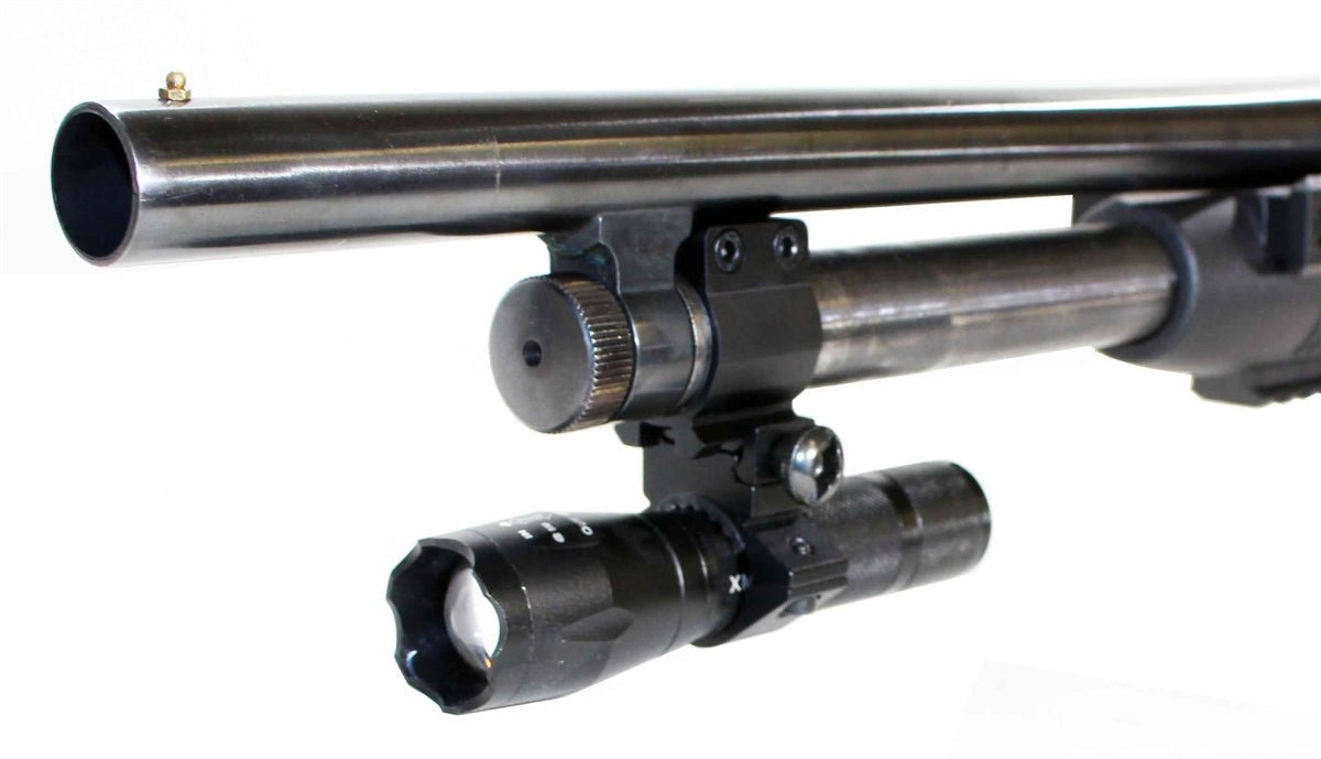 Tactical Single Picatinny Rail Mount Compatible With Stevens 320 12 Gauge Pumps. - TRINITY SUPPLY INC