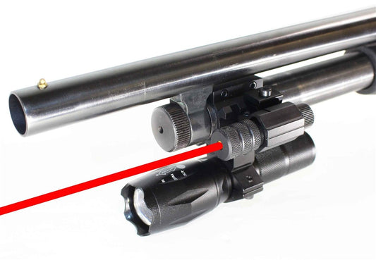 Trinity 1000 lumen light with red dot sight for Mossberg Maverick 88 12 gauge pump shotgun. - TRINITY SUPPLY INC