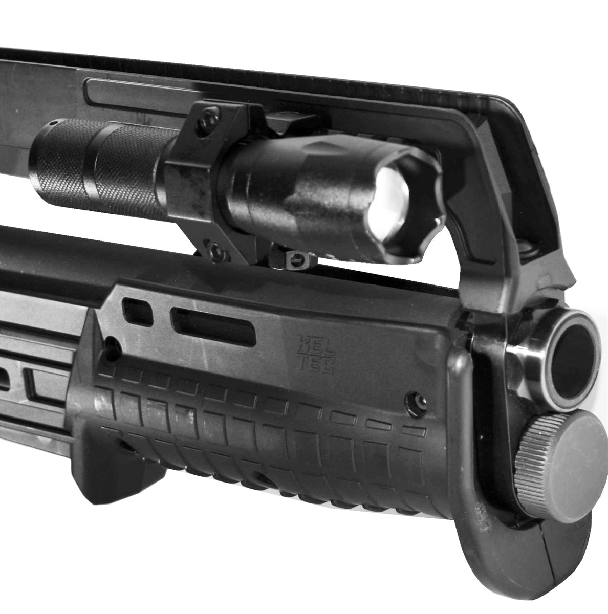 TRINITY 1200 Lumen LED Flashlight With Base Mount Compatible With Kel-Tec KS7 12 Gauge Pump. - TRINITY SUPPLY INC