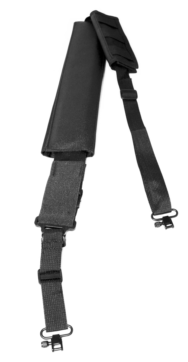 Trinity 2 Point Sling Bandolier fits Mossberg 930 Hunting Tactical Pump Traditional Detach Swivel Black. - TRINITY SUPPLY INC
