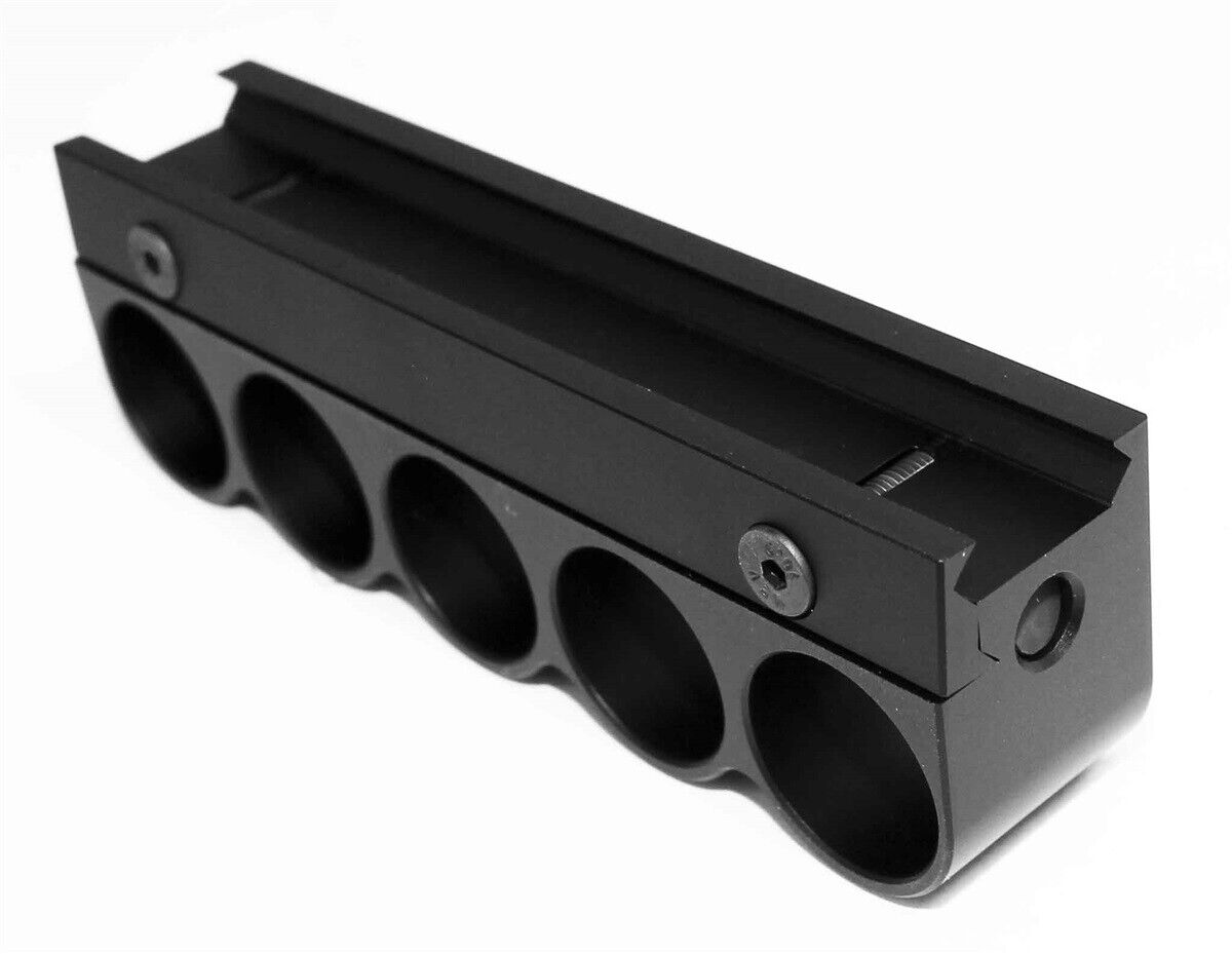 Trinity Base Mount Adapter Picatinny With Shell Holder Compatible With Benelli Nova And Benelli Super Nova Models 12 Gauge. - TRINITY SUPPLY INC