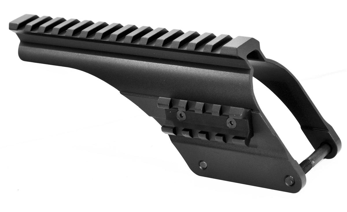 TRINITY Picatinny Base Adapter With Side Rail For Remington 870 And H&R Pardner 1871 12 Gauge Pumps. - TRINITY SUPPLY INC