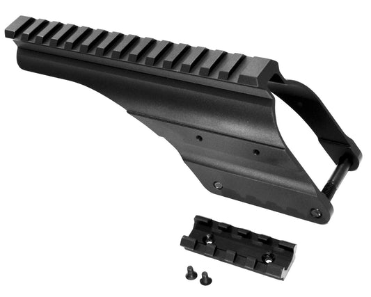 TRINITY Picatinny Base Adapter With Side Rail For Remington 870 And H&R Pardner 1871 12 Gauge Pumps. - TRINITY SUPPLY INC