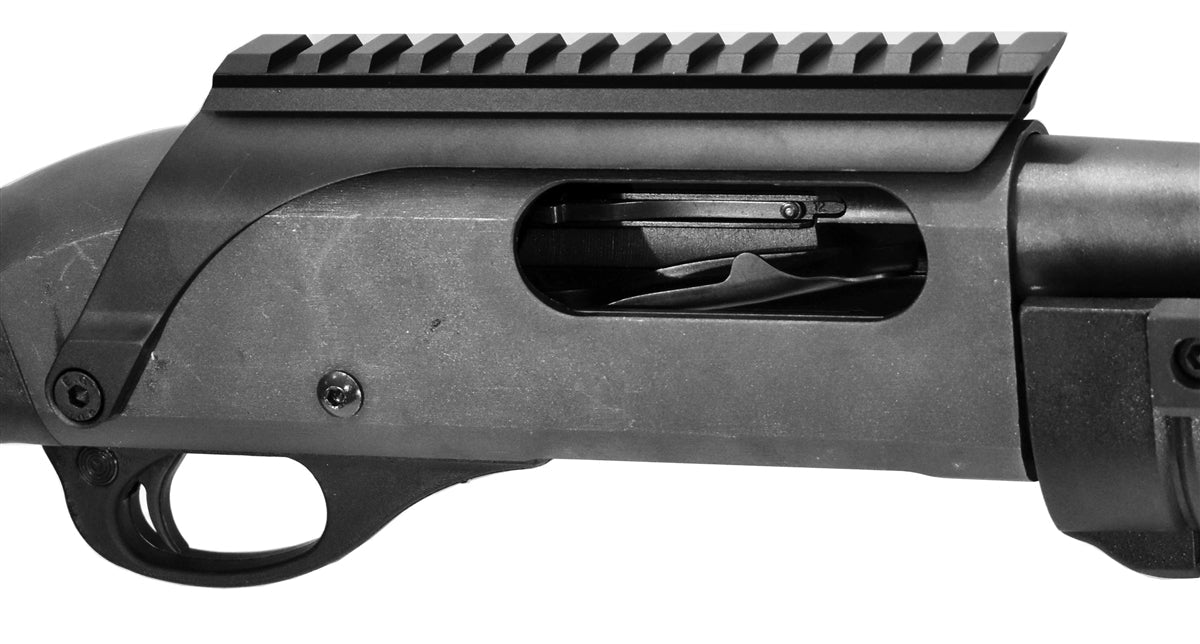 TRINITY Picatinny Base Adapter With Side Rail For Remington 870 And H&R Pardner 1871 12 Gauge Pumps. - TRINITY SUPPLY INC