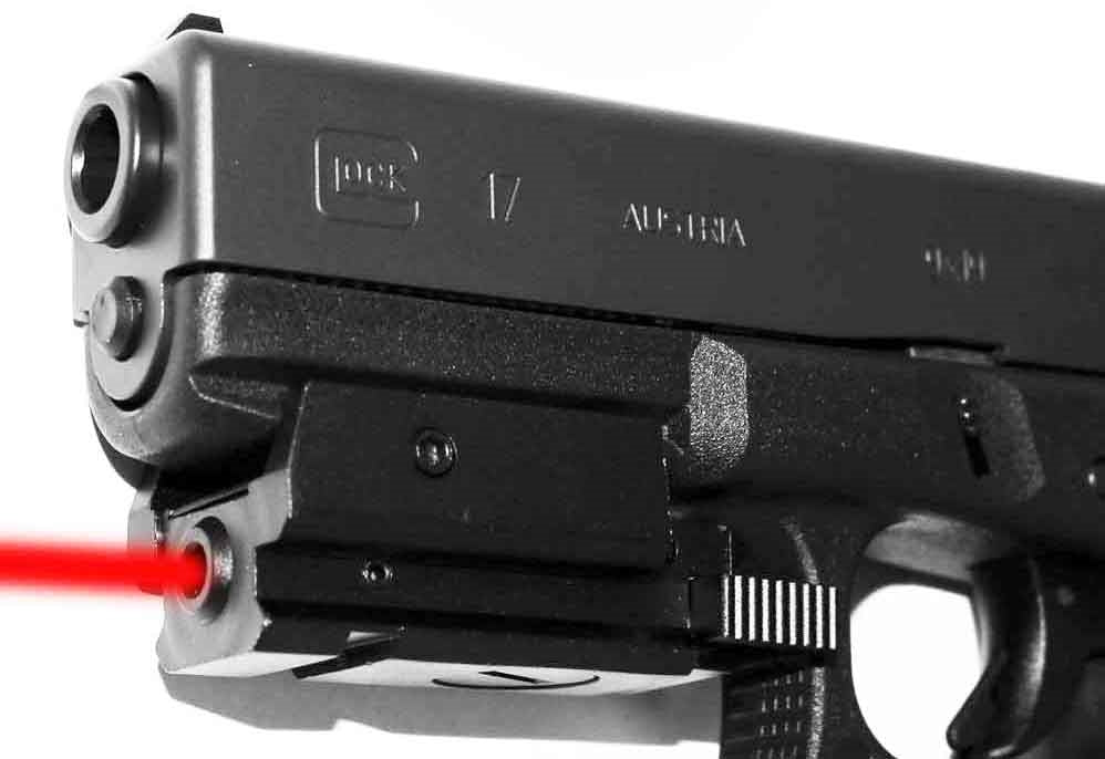 Trinity Red Dot Laser Sight Aluminum Black Compatible With Glock Model 17 Home Defense Accessory. - TRINITY SUPPLY INC