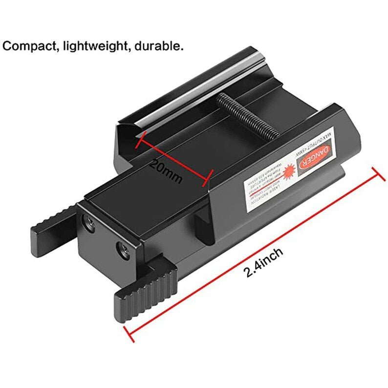 Trinity Red Dot Laser Sight Aluminum Black Compatible With Glock Model 17 Home Defense Accessory. - TRINITY SUPPLY INC