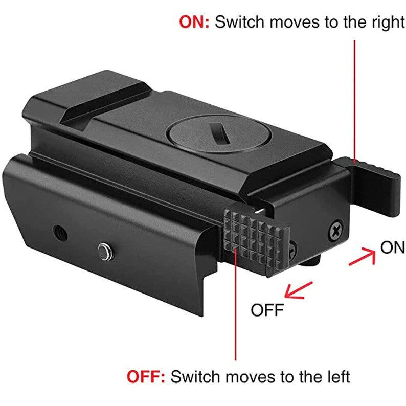 Trinity Red Dot Laser Sight Aluminum Black Compatible With Glock Model 17 Home Defense Accessory. - TRINITY SUPPLY INC