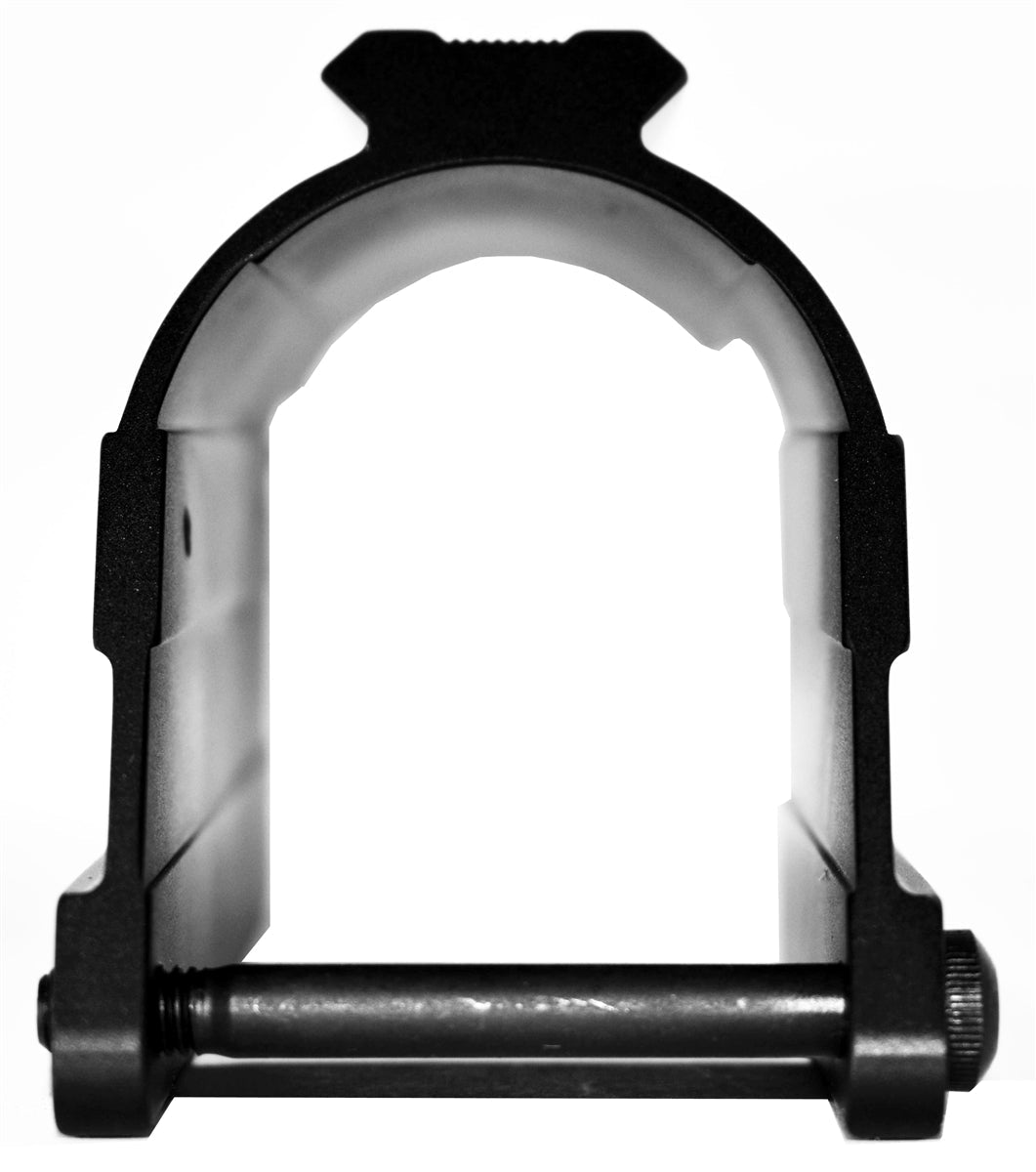 TRINITY Saddle Mount For Mossberg 590 12 Gauge pump Picatinny Weaver Base Mount Adapter Aluminum Black. - TRINITY SUPPLY INC