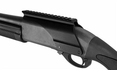 Trinity Saddle Mount Picatinny Base Compatible With H&R Pardner 1871 12 Gauge Pump. - TRINITY SUPPLY INC