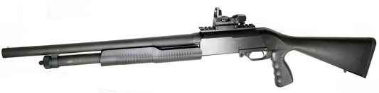 Trinity Saddle Mount Picatinny Rail Adapter Compatible With Winchester 1200-1500 12 Gauge Pump. - TRINITY SUPPLY INC