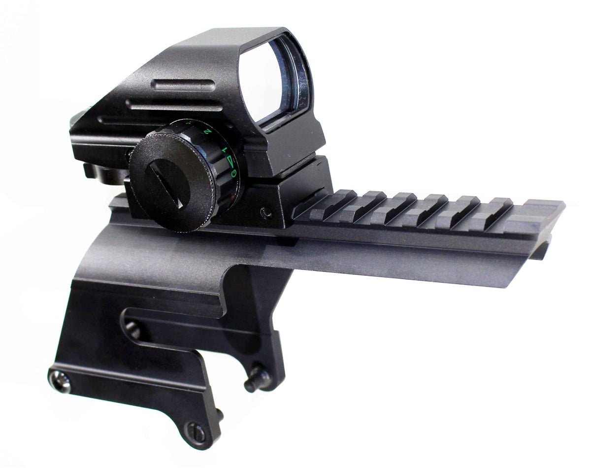 Trinity Saddle Mount Picatinny Rail Adapter Compatible With Winchester 1200-1500 models 12 Gauge Pump. - TRINITY SUPPLY INC