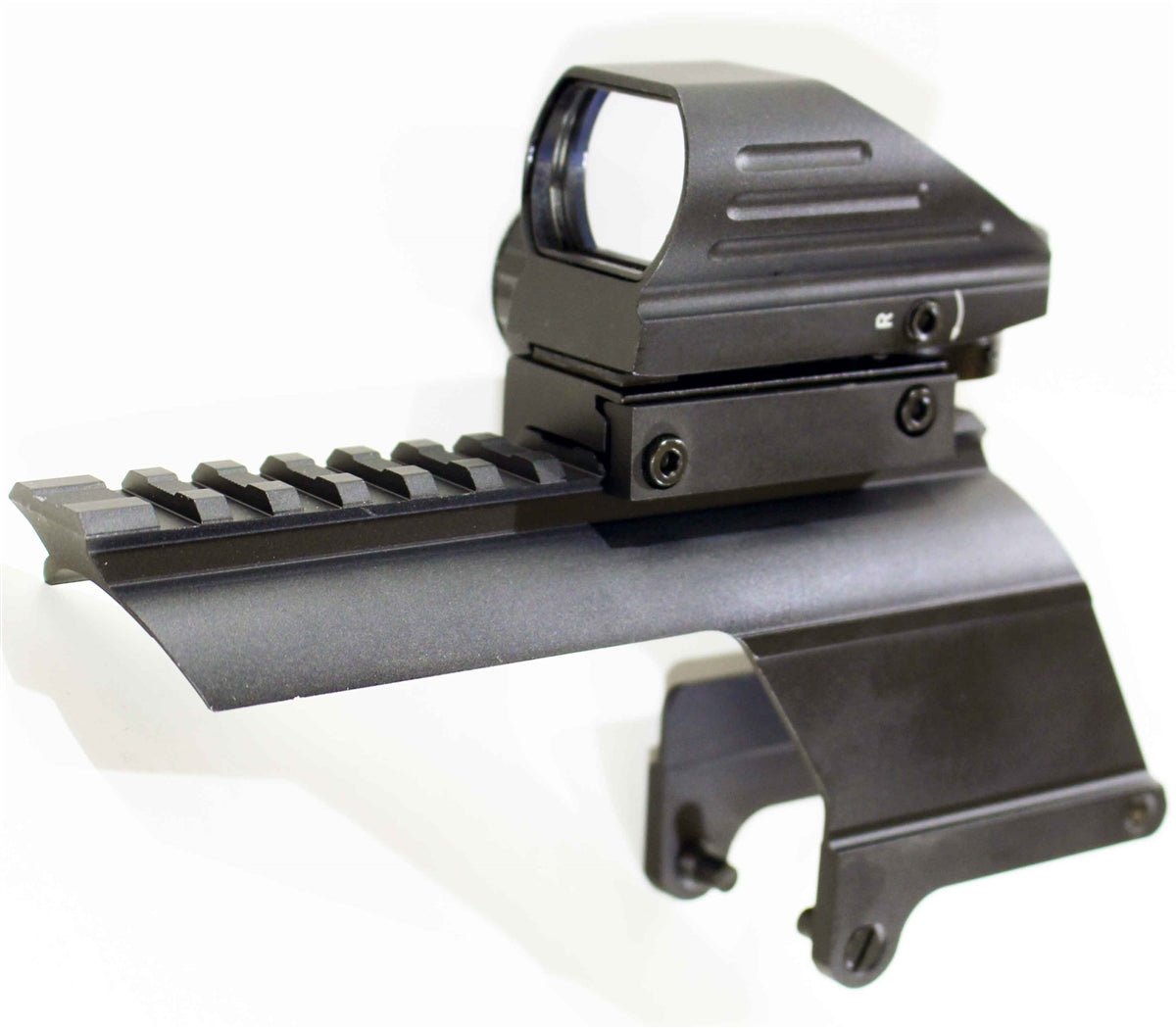 Trinity Saddle Mount Picatinny Rail Adapter Compatible With Winchester 1200-1500 models 12 Gauge Pump. - TRINITY SUPPLY INC