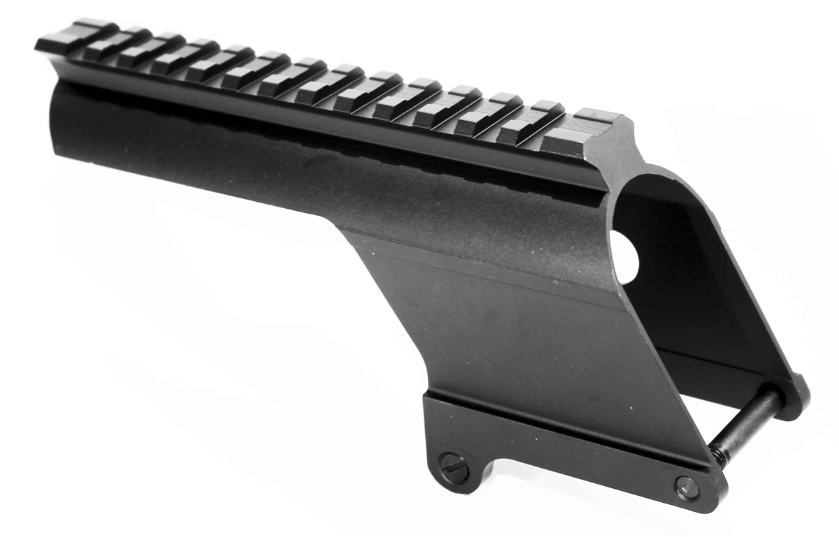 Trinity Saddle Mount Picatinny Rail Adapter Compatible With Winchester 1200-1500 models 12 Gauge Pump. - TRINITY SUPPLY INC