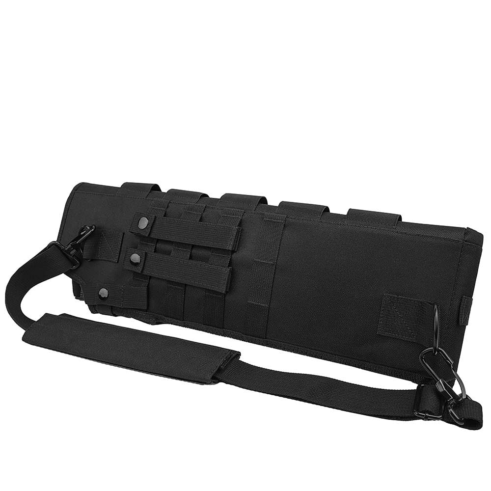Trinity scabbard for Mossberg 500 Pump Tactical case Hunting Storage Soft Range molle Holster Bag Shoulder Military Security ATV Horse Motorcycle Truck Quad Carry Padded Bag Black 25 inches. - TRINITY SUPPLY INC