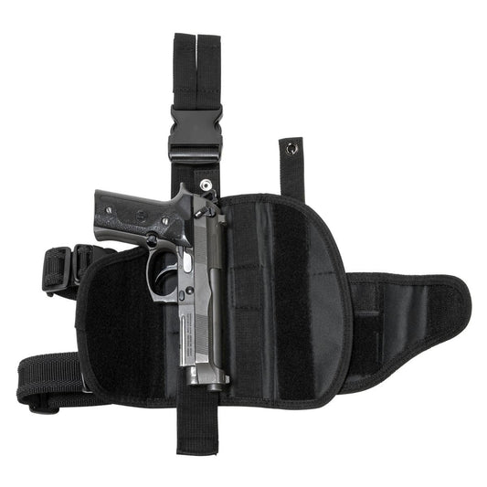 Trinity Tactical Adjustable Leg Holster Black Security Law Enforcement Home Defense Gear. - TRINITY SUPPLY INC