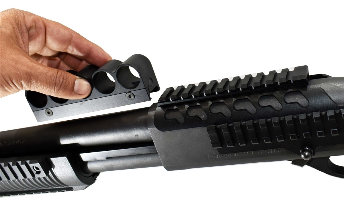 Trinity Tactical Aluminum Shell Holder Picatinny Style Compatible With Kel-Tec KSG 12 gauge Pump. - TRINITY SUPPLY INC