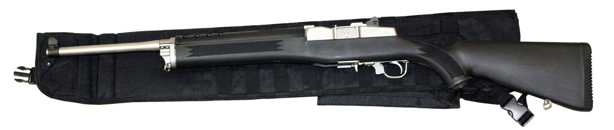 Trinity Tactical Scabbard Black Compatible With Rifles Range Bag. - TRINITY SUPPLY INC