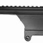 Winchester 1200 12 gauge saddle mount picatinny rail adapter aluminum black. - TRINITY SUPPLY INC