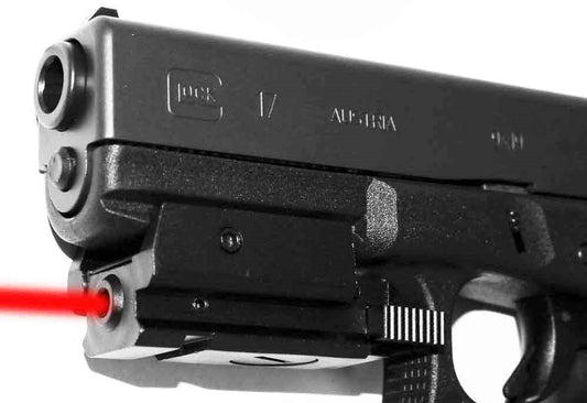 Trinity Red Dot Laser Sight Aluminum Black Compatible With Glock Model 19 5th Gen Home Defense Accessory.