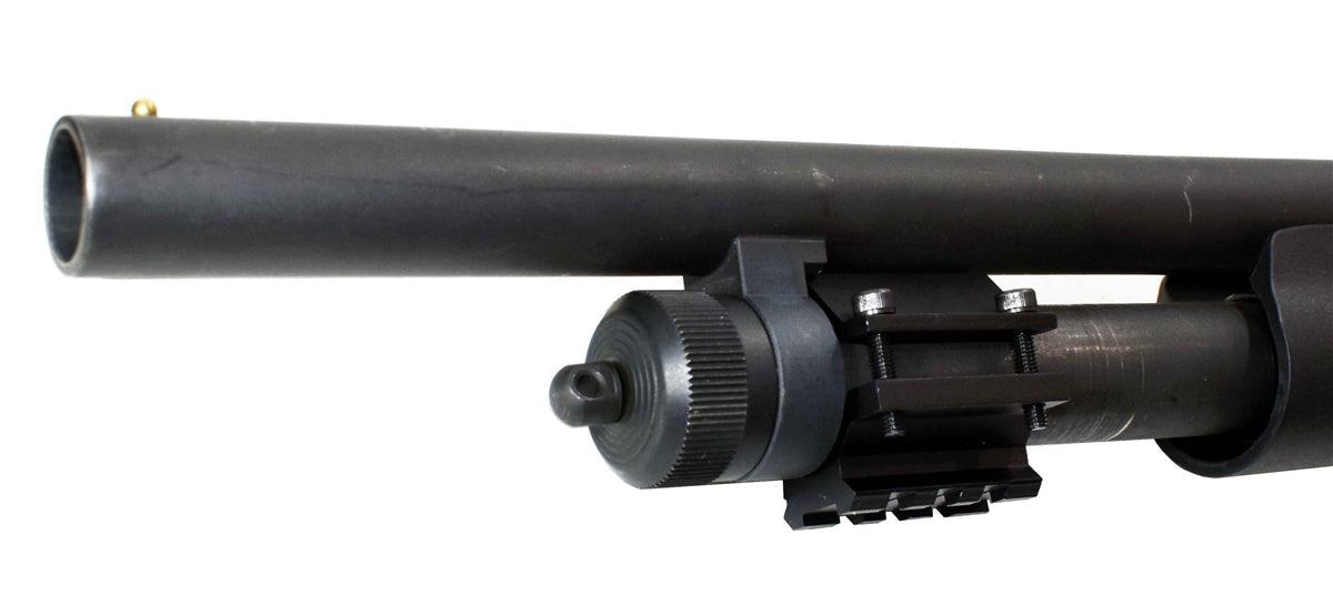 Trinity Single Picatinny Mount Adapter For Remington 870 12 Gauge Shotgun.