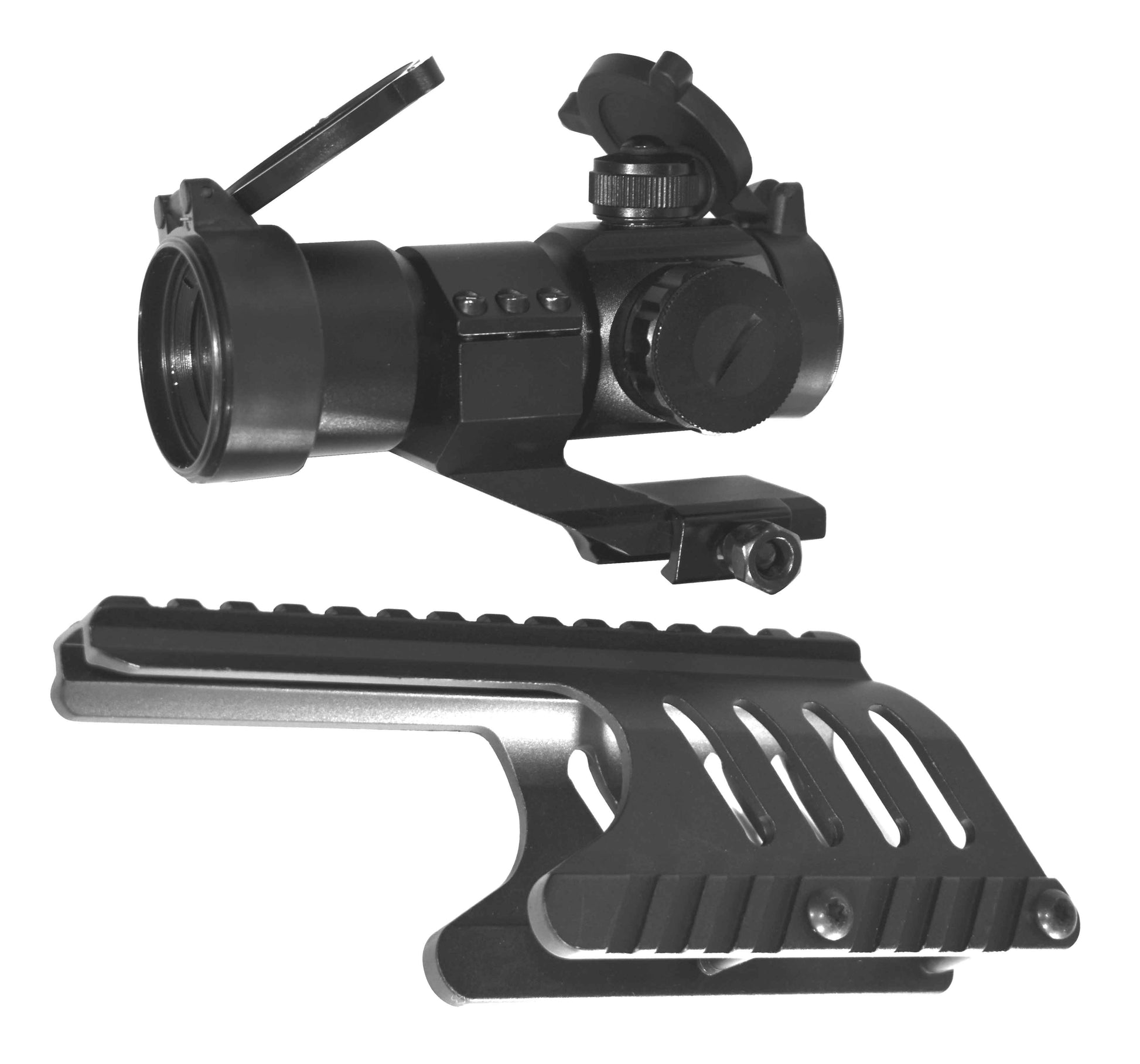 saddle mount and sight for remington 870 pump.