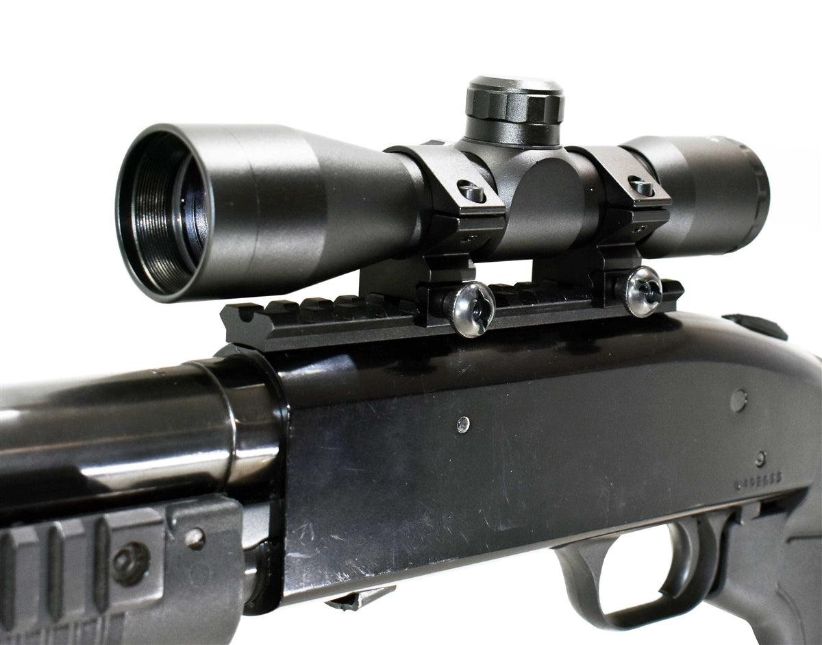 mossberg 500 scope sight with rail.