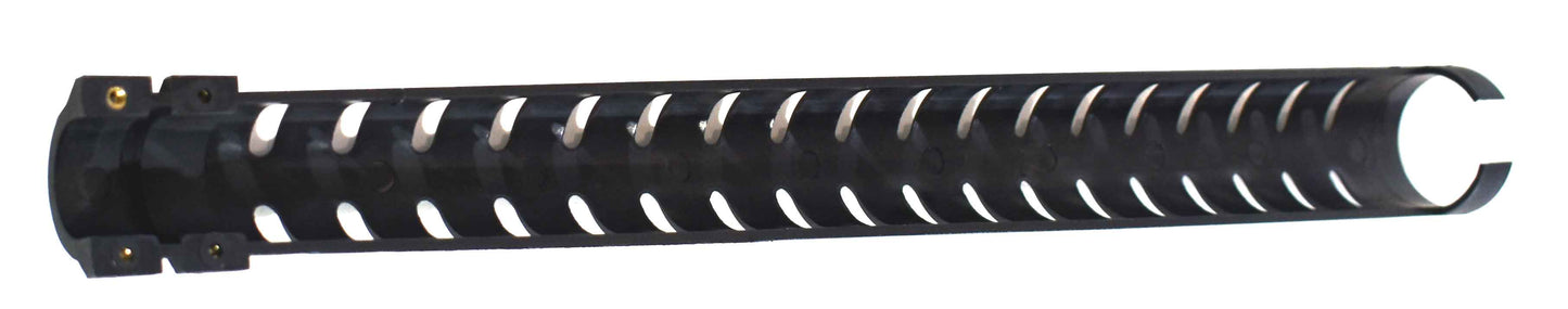 12 gauge pump heat shield polymer black.