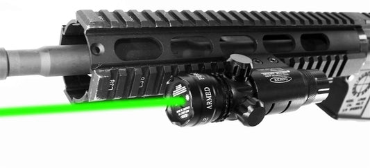green laser for rifles.