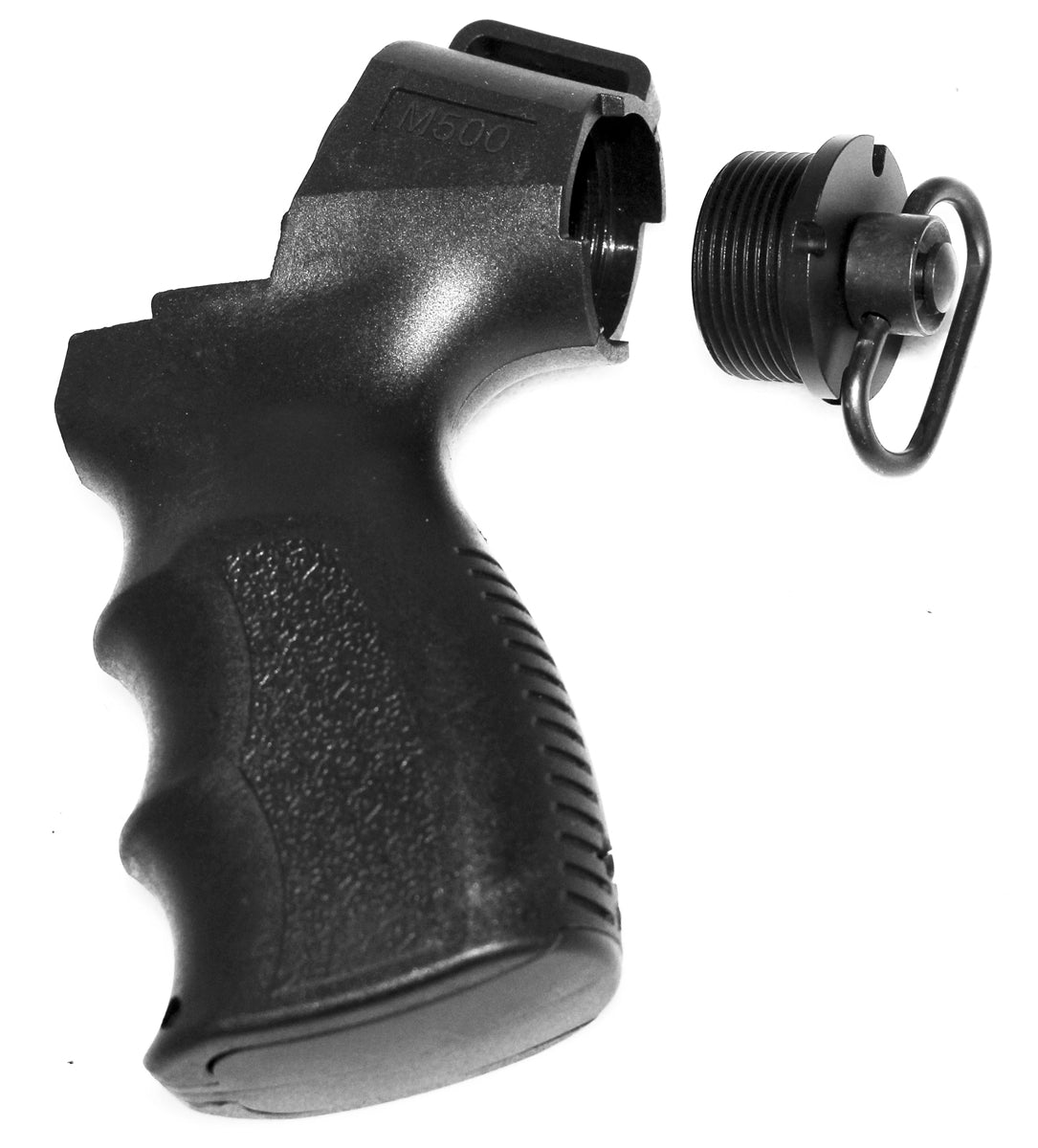 mossberg 590 grip and rear cap.
