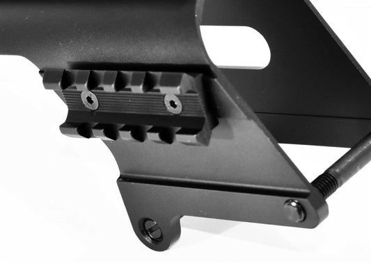 Trinity side rail mount for tactica saddles.