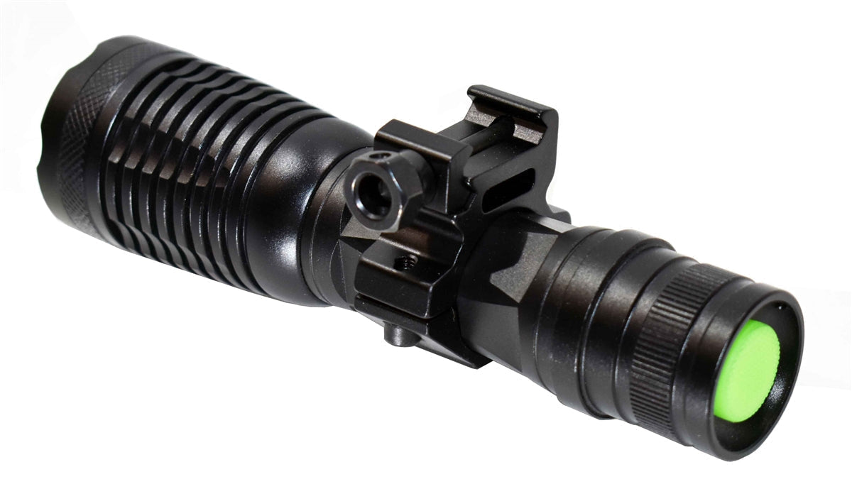 Tactical 1500 Lumen Flashlight With Mount Compatible With H&R  Pardner 1871 12 Gauge Shotgun.