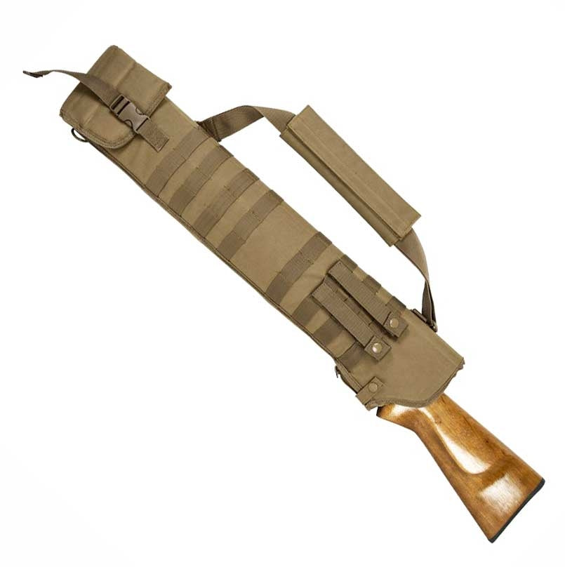 tactical scabbard tan for rifles and shotguns