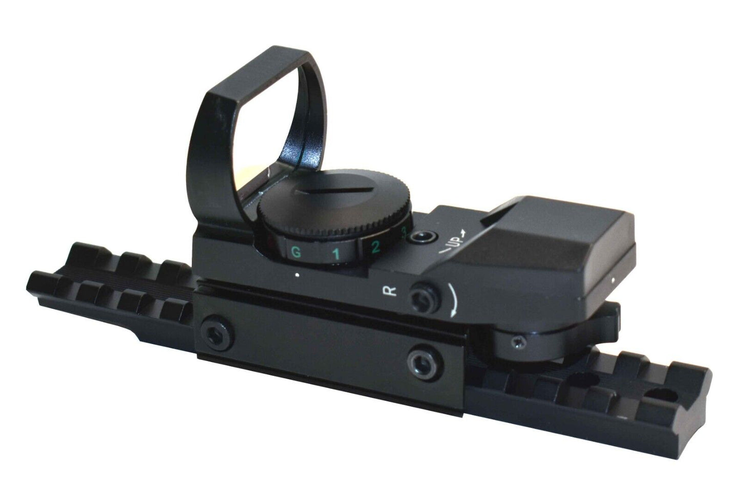 Reflex sight with base mount combo for Winchester 1300 12 gauge pump accessories hunting home defense.