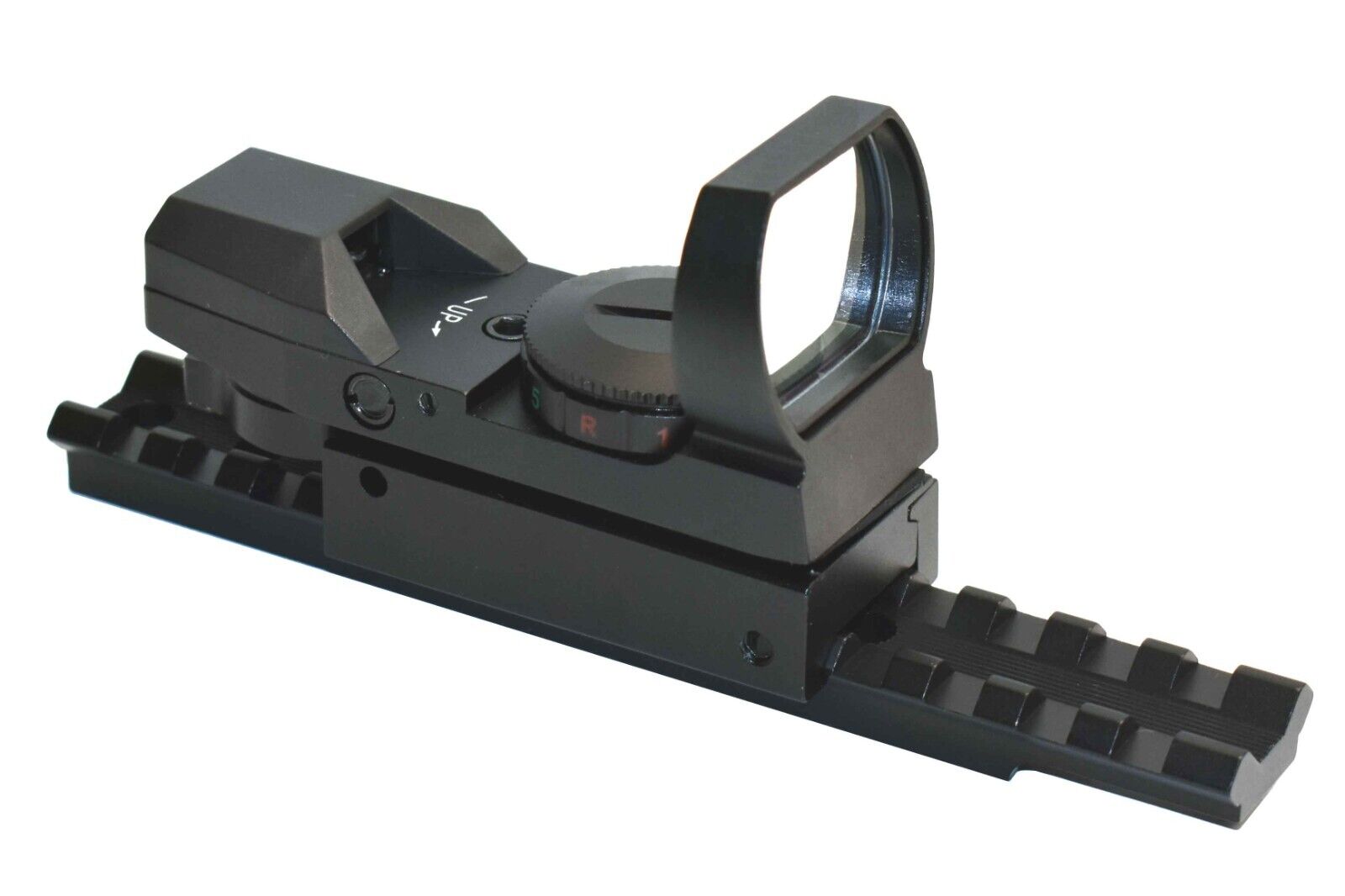 reflex sight and mount adapter for winchester 1300 shotgun.