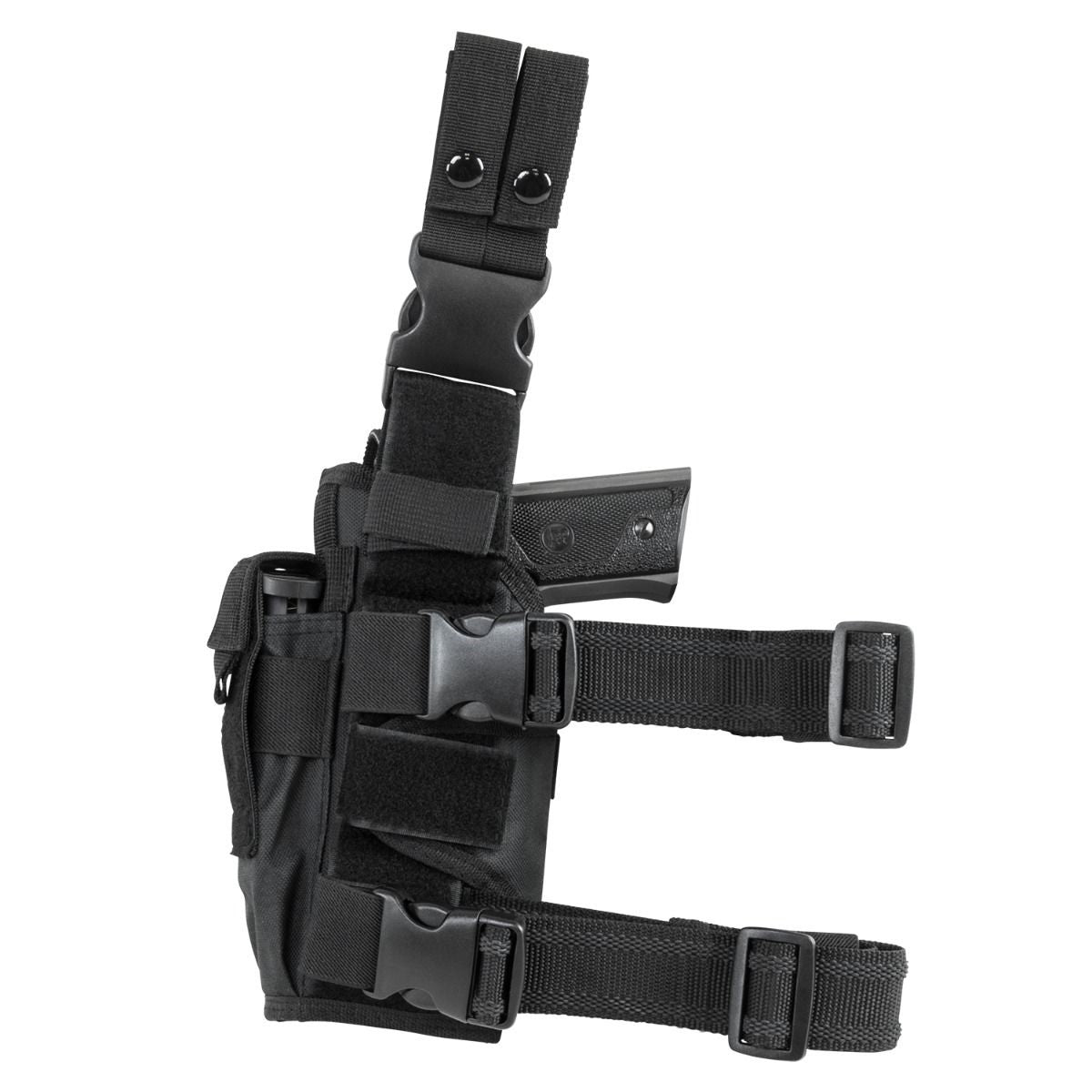 Trinity Tactical Adjustable Leg Holster Black Security Law Enforcement Home Defense Gear.
