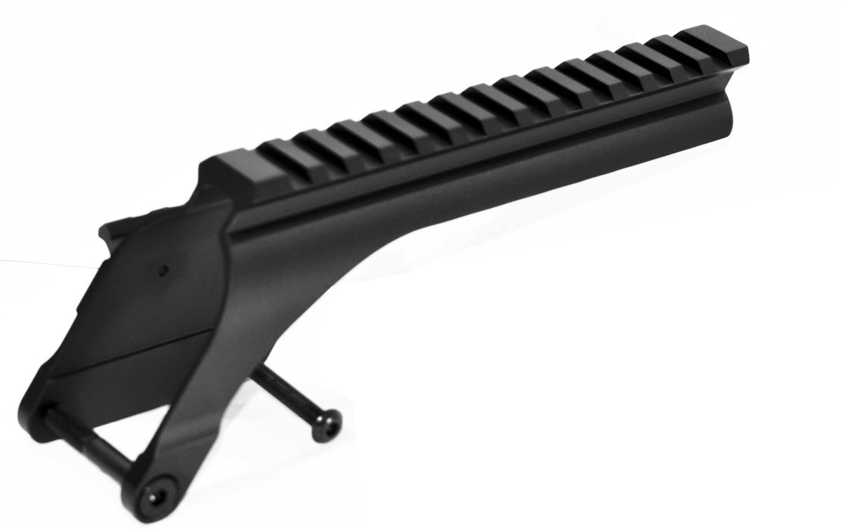 TRINITY Picatinny Base Adapter With Side Rail For Remington 870 And H&R Pardner 1871 12 Gauge Pumps.